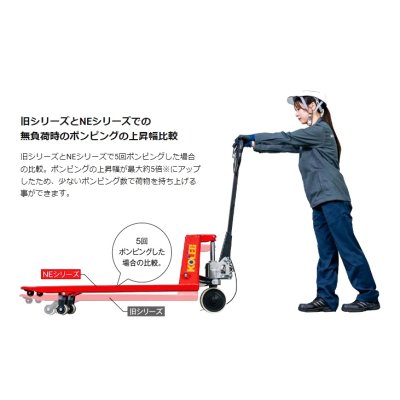 画像3: パレットトラック　NE１０－７１０　標準式（本州納品）