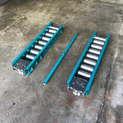 画像2: 三鈴工機(株)　ストッパー付き！機幅可変式パレットローラー「FSR-XS」（耐荷重1300kg）※本州納品