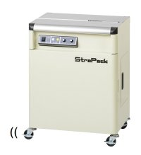ストラパック　半自動梱包機「iQ-400 NA」（全面カバーコンパクト型）