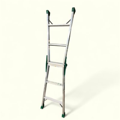 画像2: トラスコ はしご兼脚立「THK-090」 軽作業用 アルミ合金製(長期在庫品)